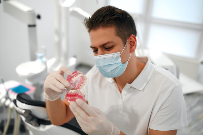 mercado de trabalho odontologia dentista molde